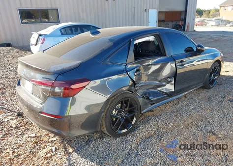 2026 Honda Civic Hybrid Sport/Sport Touring from USA, damaged, VIN 2HGFE4F8XTH310982